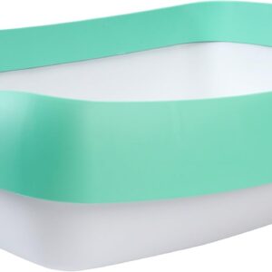 Alternative view of Luuup Litter Box - 3 Sifting Tray Cat Litter Box- Easy to Clean with Non-Stick Coating - Stylish, High-Sided Design with Spill Guard (15.4"x20.2"x7.5")